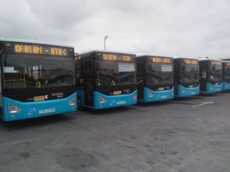 Azərbaycana 71 avtobus gətirilib