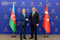 Ceyhun Bayramov Hakan Fidanla danışdı