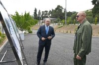 Prezident Xocavəndin Quzeyxırman kəndində oldu