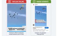 Ölən hərbçimizlə bağlı yayılan paraşüt görüntüləri yalandır - FOTO